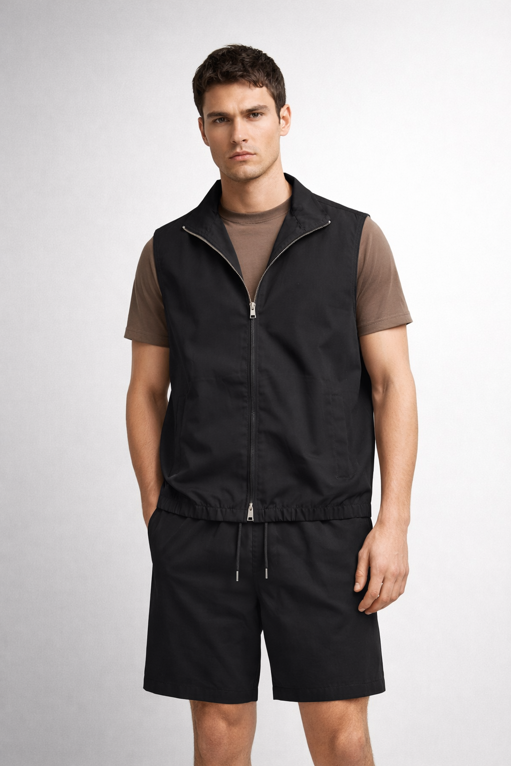 ZOMERSET GILET + KORTE BROEK