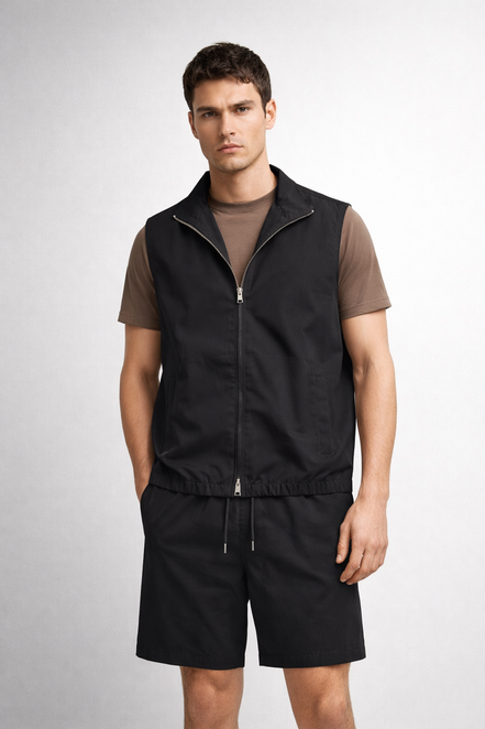 ZOMERSET GILET + KORTE BROEK