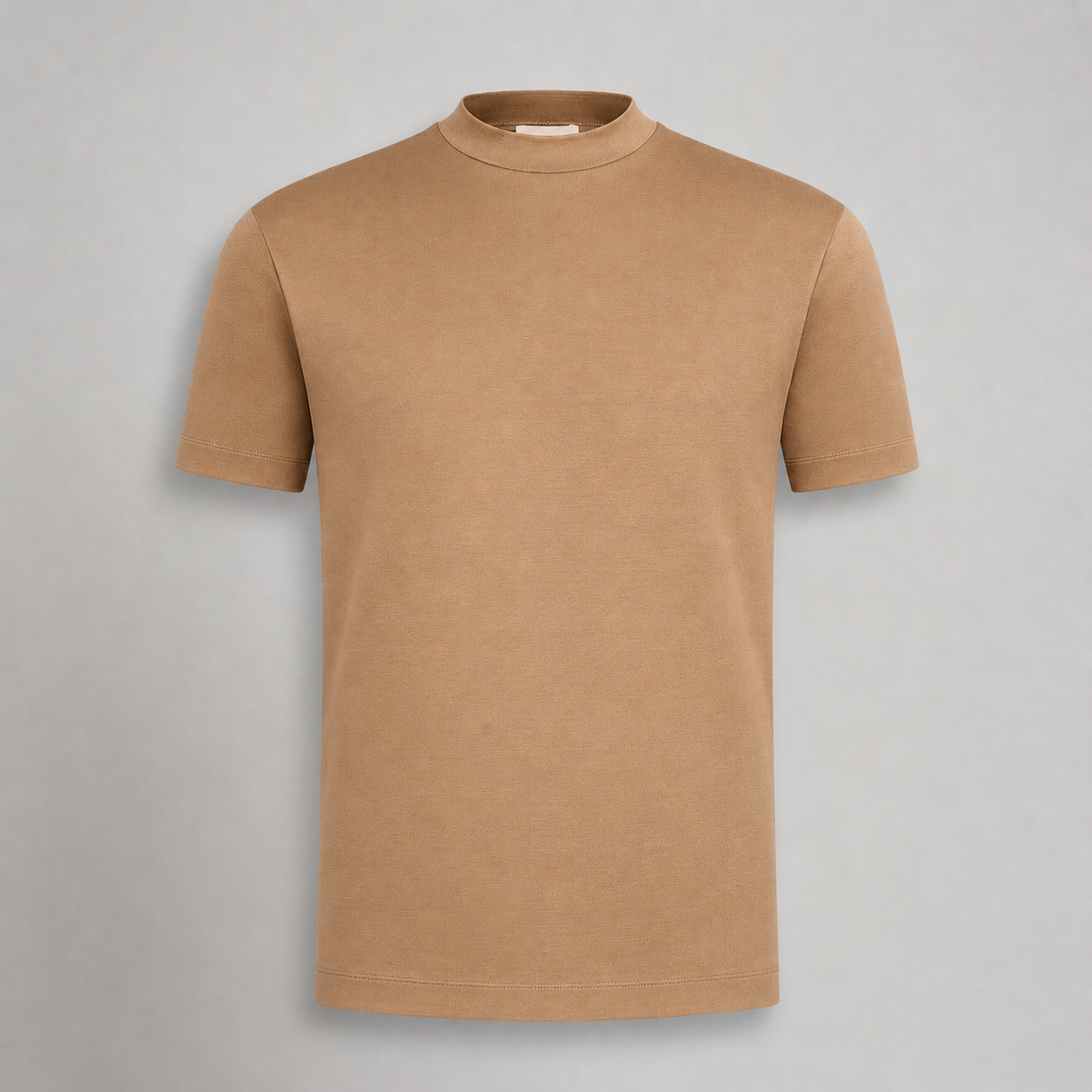 Mace T-shirt Glans heren – kleur camel