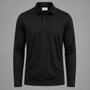POLO GLANS LANGE MOUW