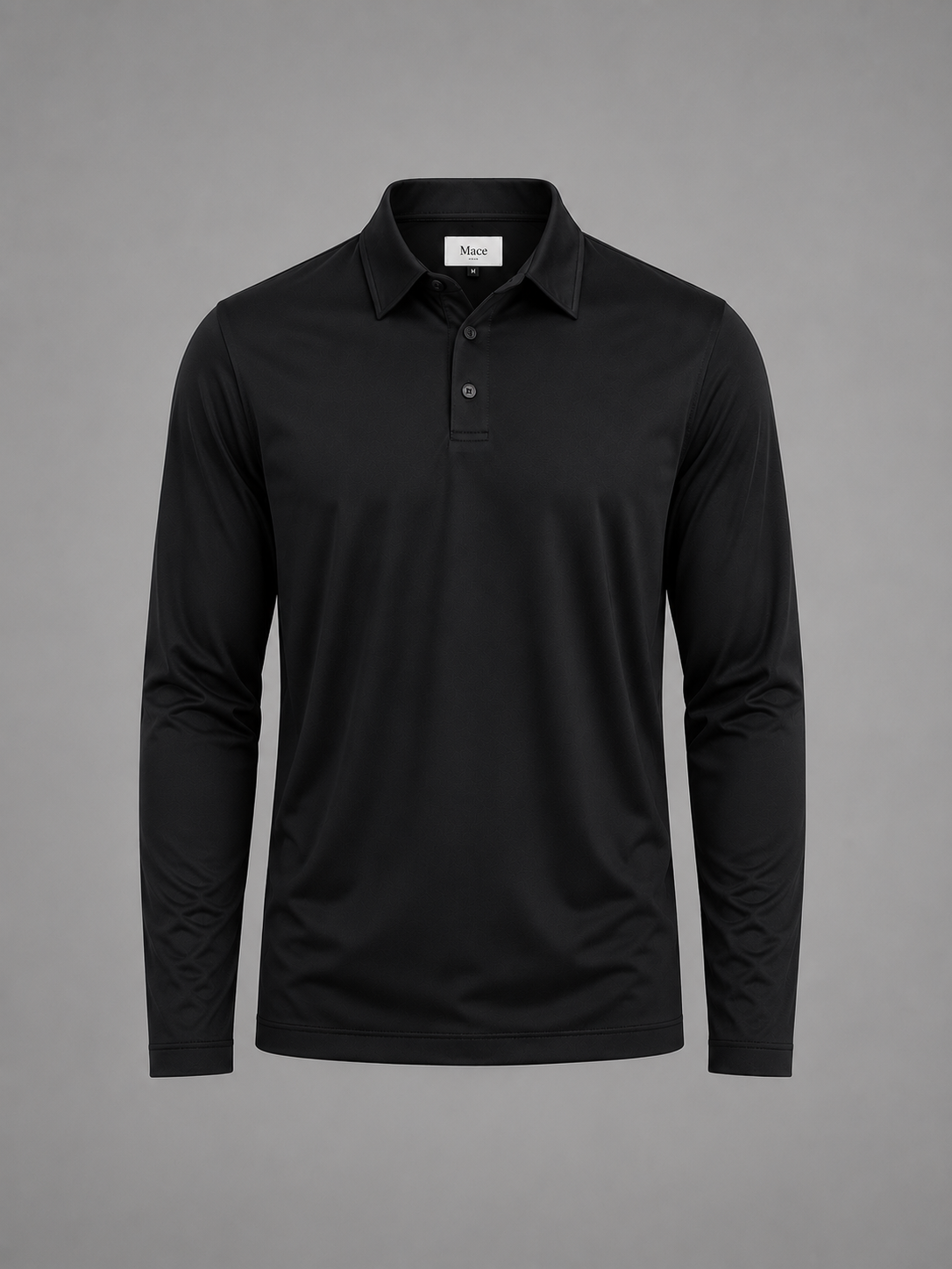 POLO GLANS LANGE MOUW